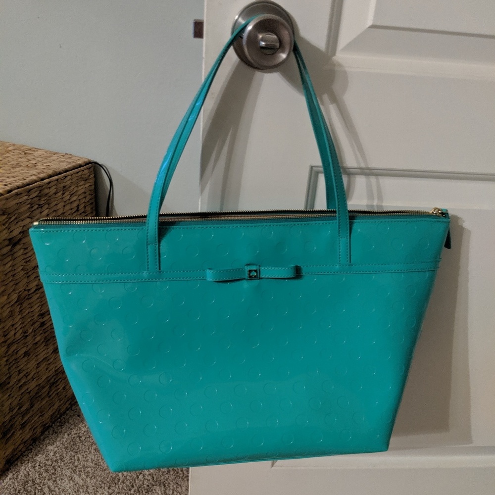Kate Spade patent leather tote